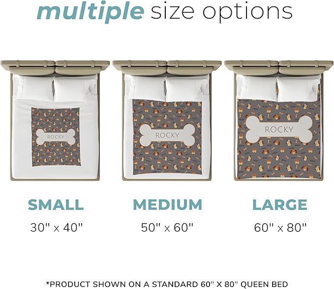 Prints Next Day – Custom 50" x 60" Fleece Pet Lightweight Blanket - Image 4