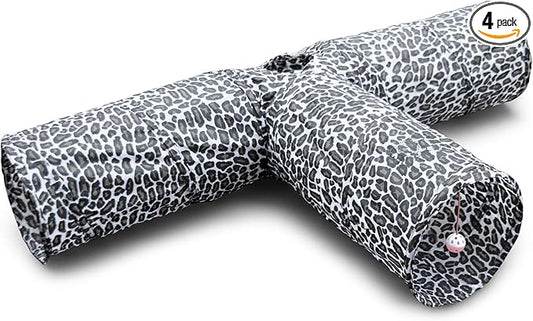 Feline Ruff 3 Way Cat Tunnel. Extra Large 12 Inch Diameter and Extra Long. A by Feline+Ruff