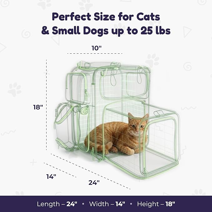 Premium Expandable Cat Carrier Backpack - Image 7