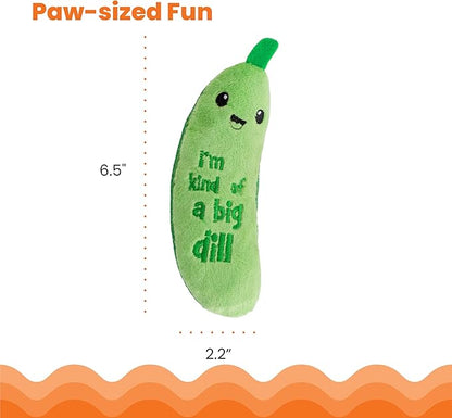 Catstages Crunchy Pickle Kicker Cat Toy – Plush Crinkle Toy - Image 7