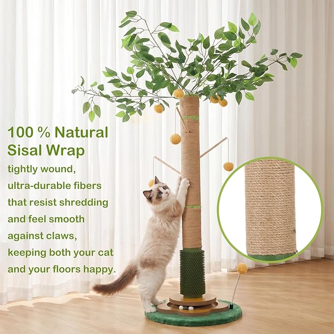 Tall Cat Scratching Post 51 Inch, Cat Scratching Post - Image 7