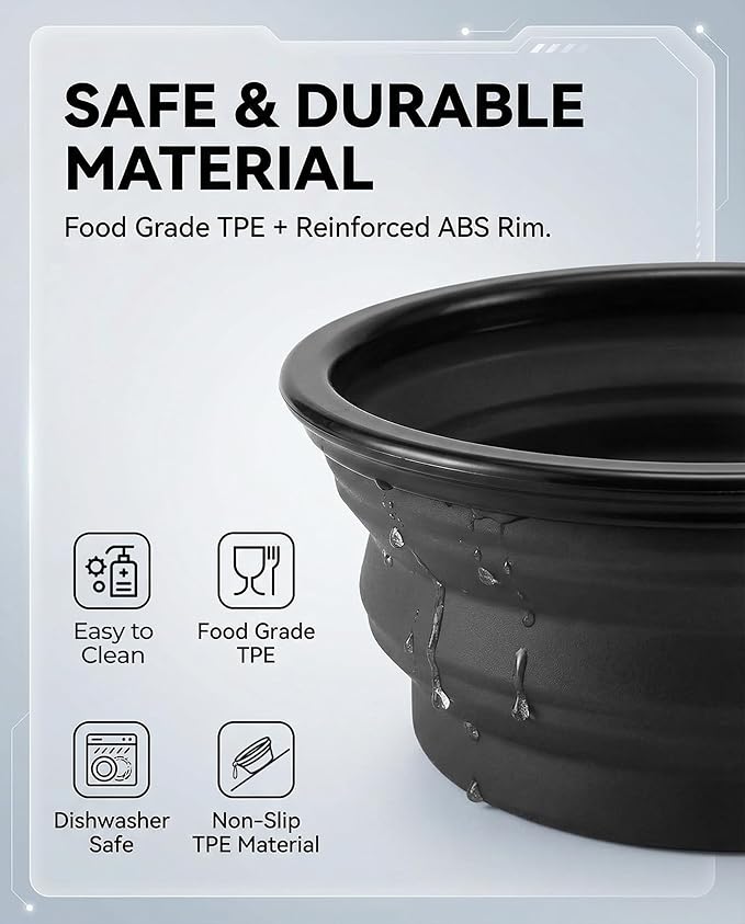 Collapsible Dog Bowls for Travel, BPA Free - Image 5