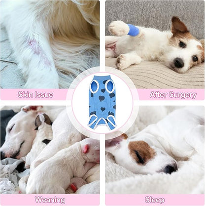 Coppthinktu Recovery Suit for Dogs After Surgery, Dog Onesie Surgery Recovery - Image 2