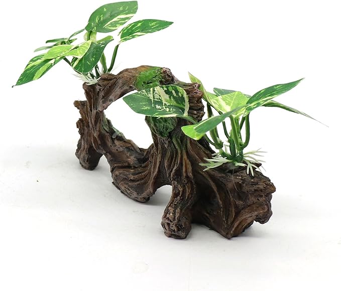 relaqcc Fish Tank Decorations Artifical Driftwood Cave Aquarium Decor Ornaments - Image 8