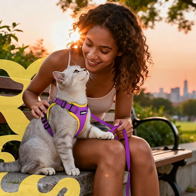 rabbitgoo Cat Harness and Leash Set, Escape Proof Vest Harness - Image 9