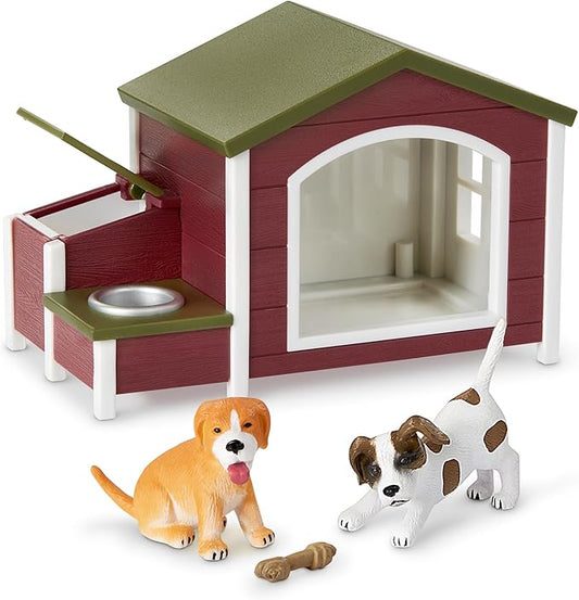 Terra by Battat – 5 Pieces Dog House Playset by Terra