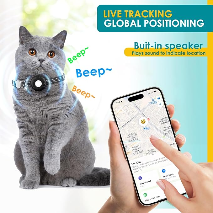 Pet Tracker for Cats, Compatible - Image 4