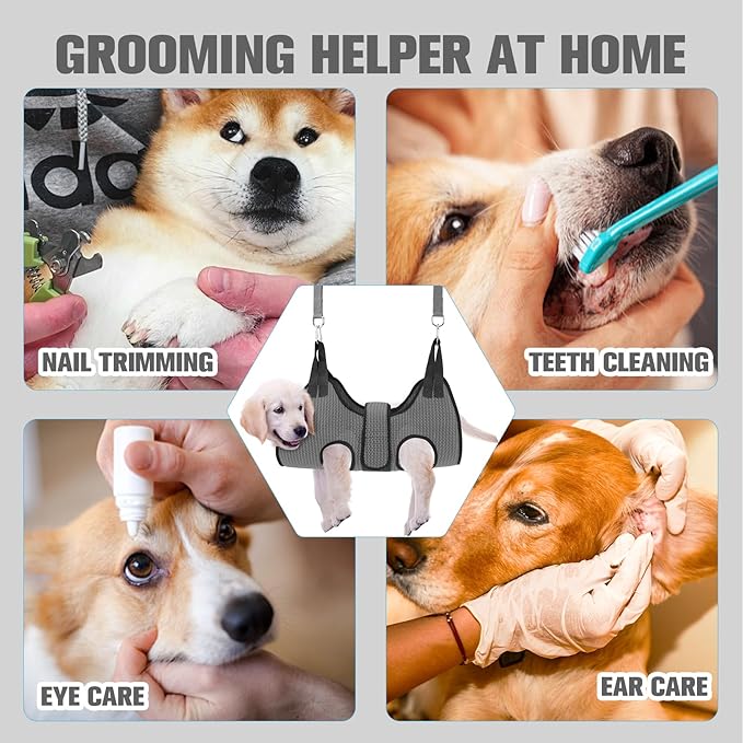 PAWCHIE Dog Grooming Hammock Harness - Image 7