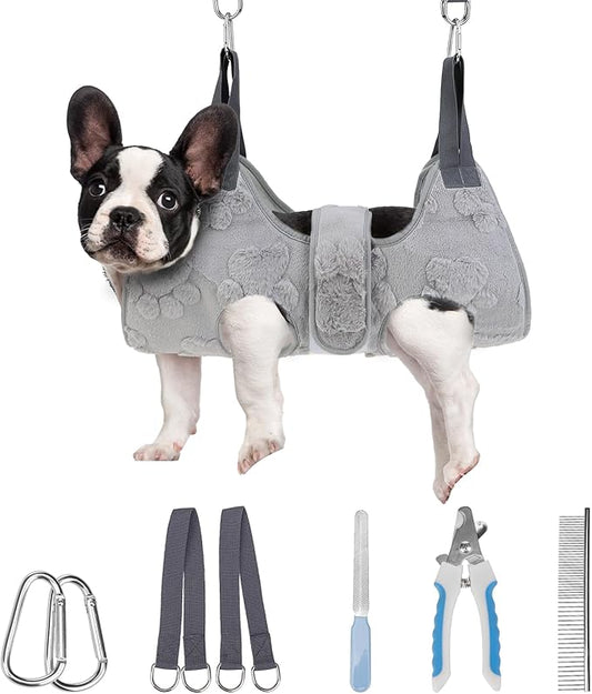 PAWCHIE Dog Grooming Hammock Harness by PAWCHIE