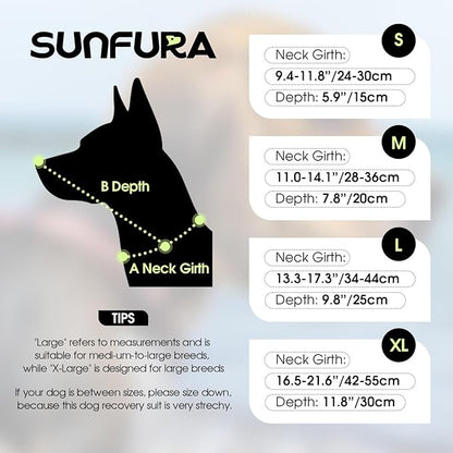 Dog Cone - Soft Cone for Dogs to Stop Licking, Pet E-Collar Alternative After - Image 6