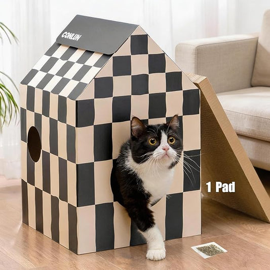 Conlun Cardboard Cat House by Conlun
