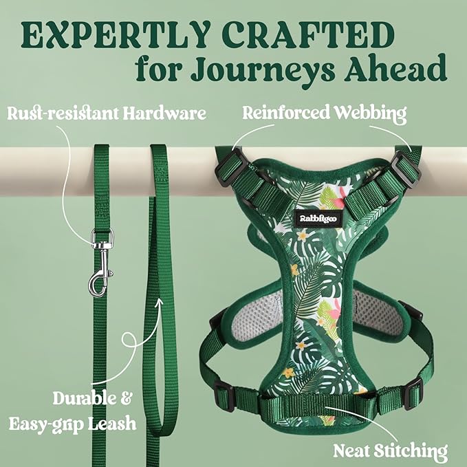 rabbitgoo Cat Harness and Leash Set, Escape Proof Vest Harness - Image 7