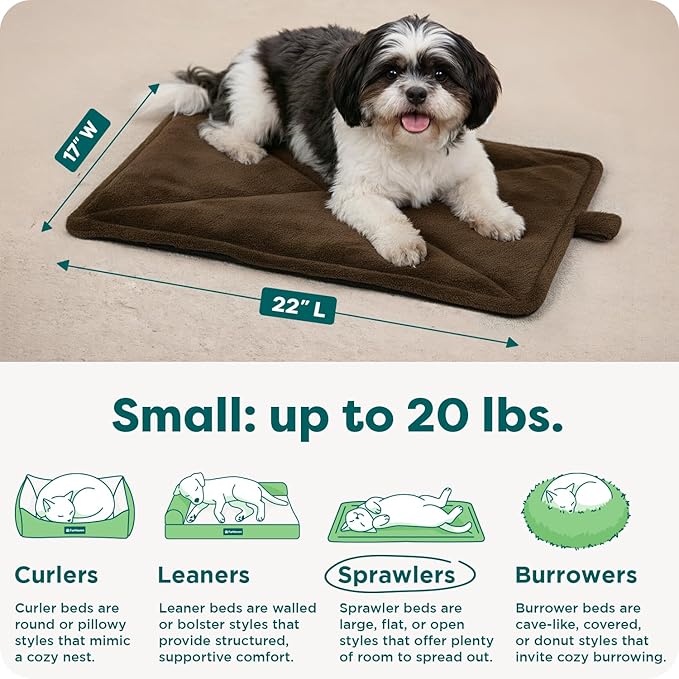 FurHaven ThermaNAP Self Warming Cat Mat, Dog Bed - Image 3