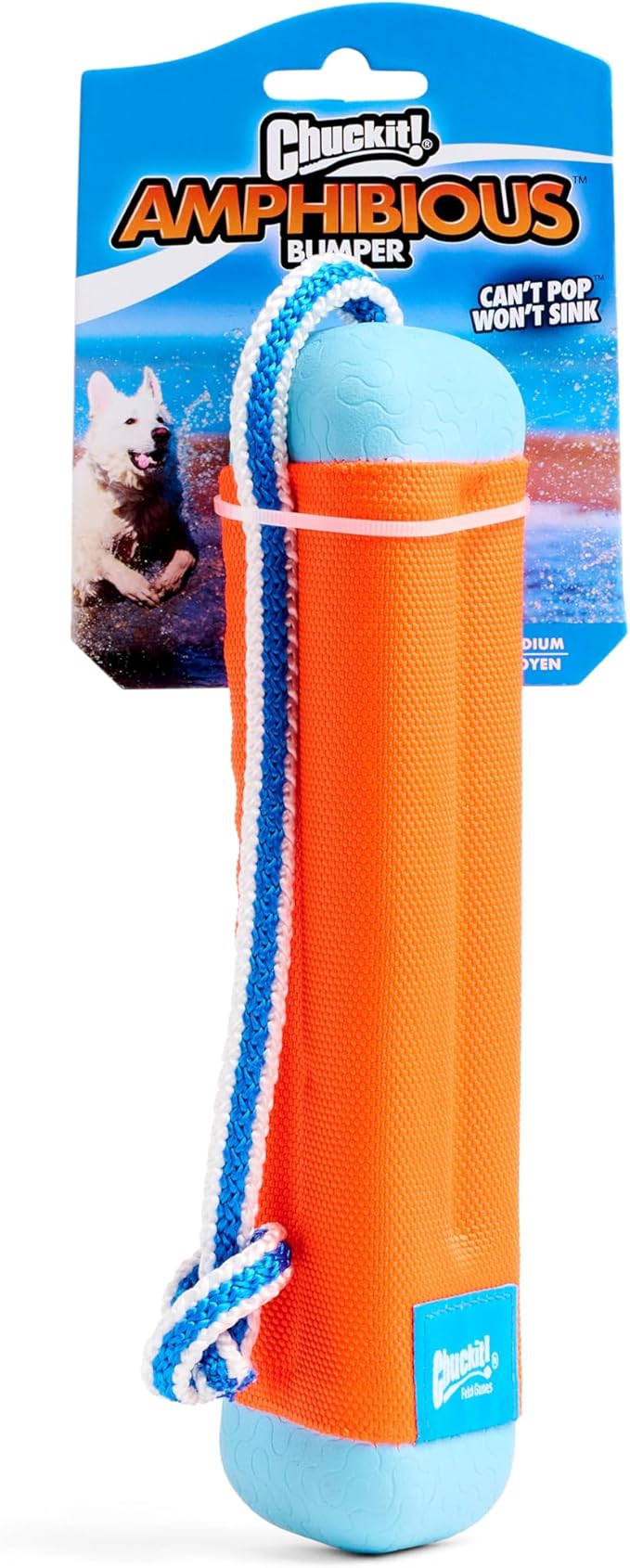 Chuckit! Amphibious Bumper Floating Fetch Dog Toy by Chuckit