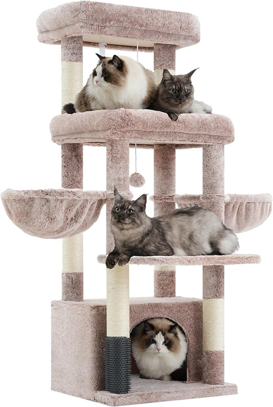 Hey-brother Cat Tree Tower, Scratching Posts by Hey-brother