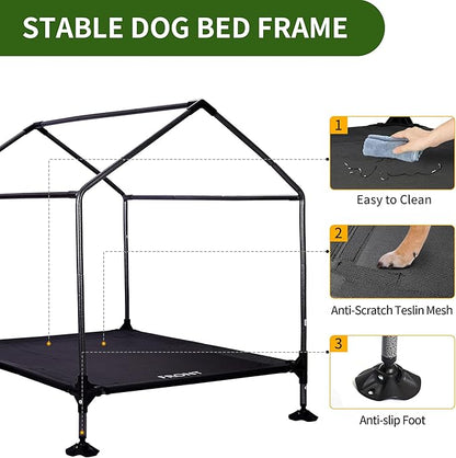 Summertrail 36" Large Dog House Outdoor Indoor - Image 5