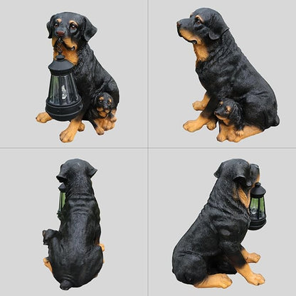 Rottweiler Dog Garden Statue - Image 7