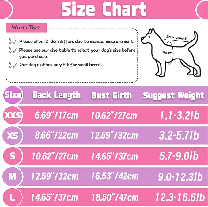4 Pieces Dog Shirts Dog Clothes - Image 6