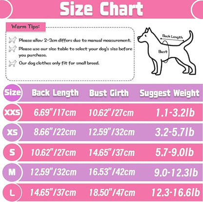 4 Pieces Dog Shirts Dog Clothes - Image 6