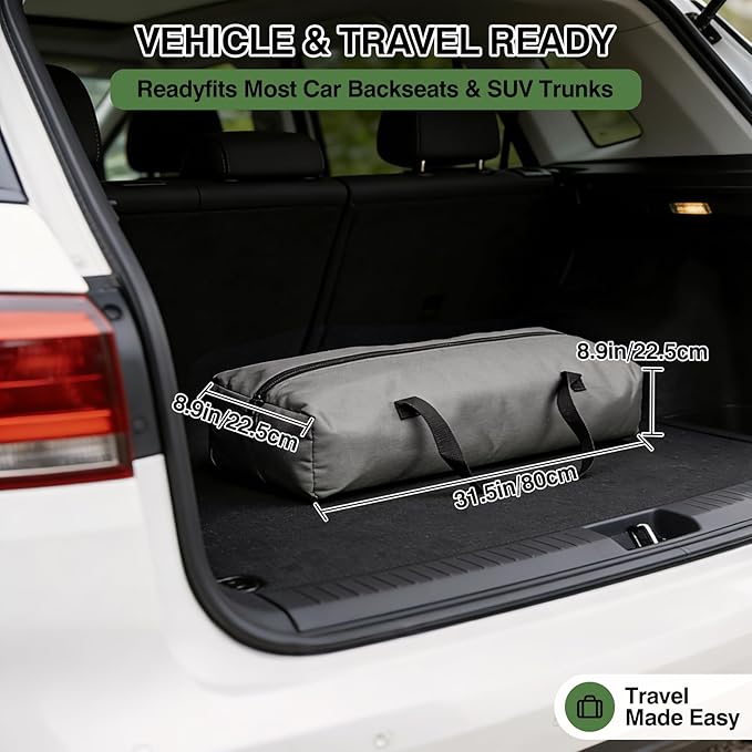 Veraste 42" L x 31" W x 31" H Collapsible Travel Dog Crate, Quick-Setup - Image 5
