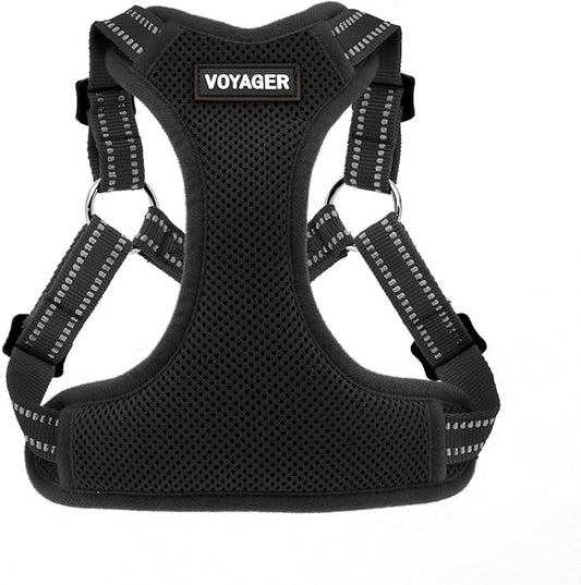 Best Pet Supplies Voyager Adjustable Step-In Flex Breathable Mesh Dog Harness by BestPetSuppliesLLC