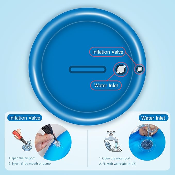 Thickened Cat Water Sensory Play Mat - Image 3