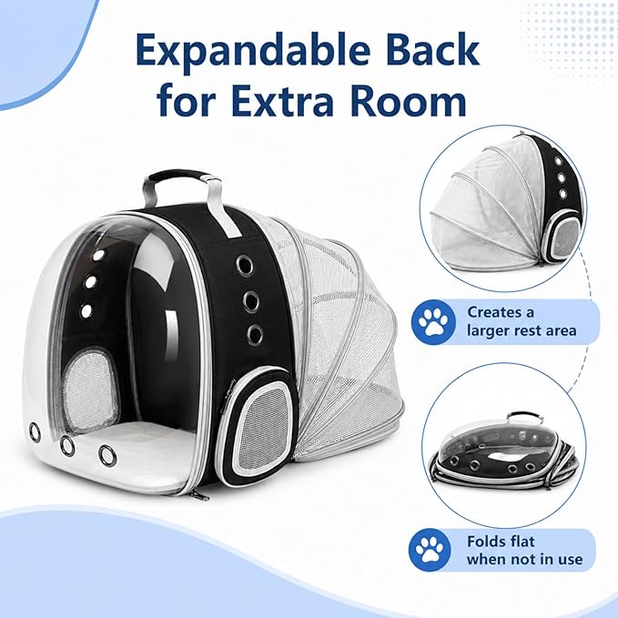 Expandable Cat Carrier Backpack - Image 3