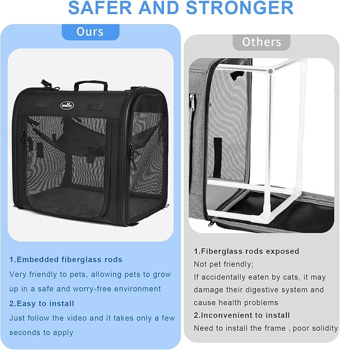 Wakytu Portable 2-in-1 Pet Carrier - Image 3
