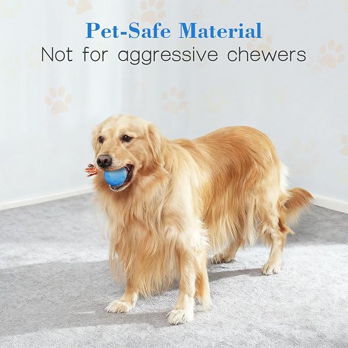 Interactive Dog Ball, Random Path Electric Automatic Moving and Rolling Dogs Toy - Image 4