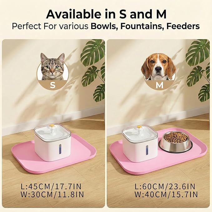 BLESWIN Non-Slip Silicone Dog Food Mat - Image 7