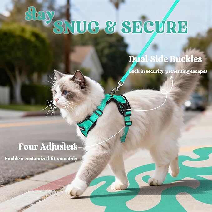 rabbitgoo Cat Harness and Leash Set, Escape Proof Vest Harness - Image 6