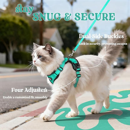 rabbitgoo Cat Harness and Leash Set, Escape Proof Vest Harness - Image 6