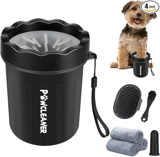Professional 7 in 1 Dog Paw Cleaner by Comotech