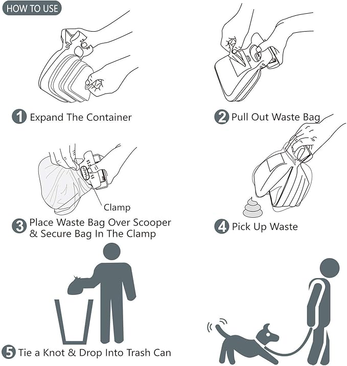 Pooper Scooper, Portable and Handheld Size - Image 6