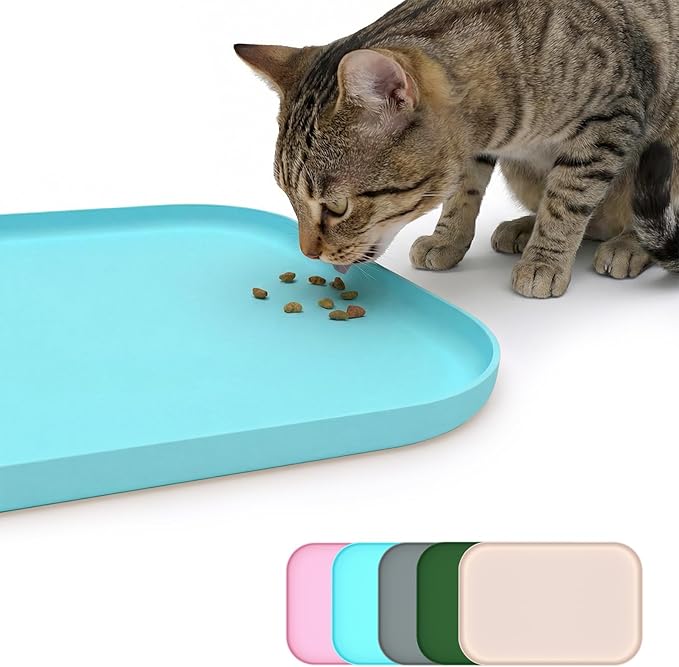 BLESWIN Non-Slip Silicone Dog Food Mat by BLESWIN
