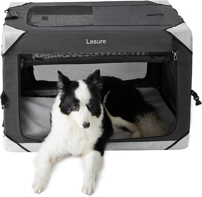 Lesure Collapsible Dog Crate by Lesure