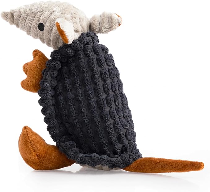 Hollypet Plush Dog Squeaky Toy Stuffed Armadillo Animal Pet Puppy Chew Toys by Hollypet