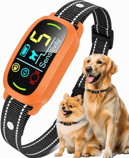 Smart AI Bark Collar for Large Medium Small Dogs, Anti Barking Device by Unknown