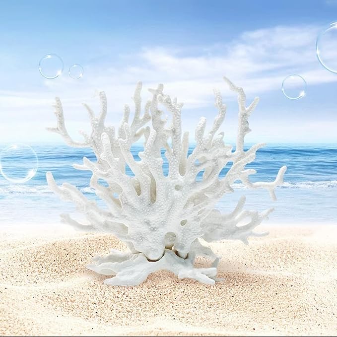 Besimple Artificial Aquarium Coral Ornament Plastic Fish Tank Plants Decoration - Image 7
