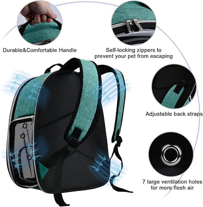 BAGLHER Cat Carrier Backpack Bubble - Image 5