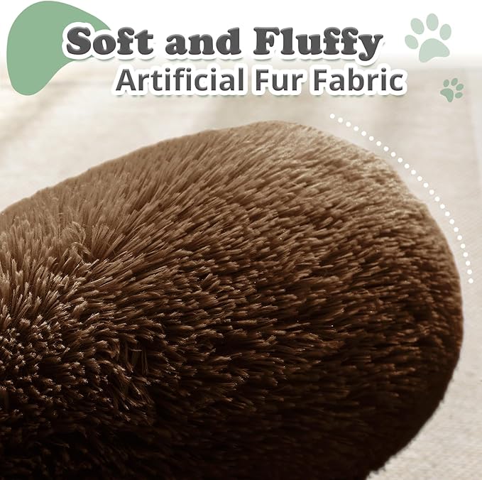 JOLLYVOGUE Dog & Cat Bed, Calming Anti-Anxiety Pet Bed - Image 2