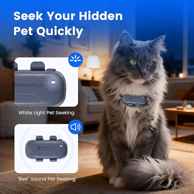 SEEWORLD Pet GPS Tracker for Dogs Cats, Real-Time Location Tracker - Image 5