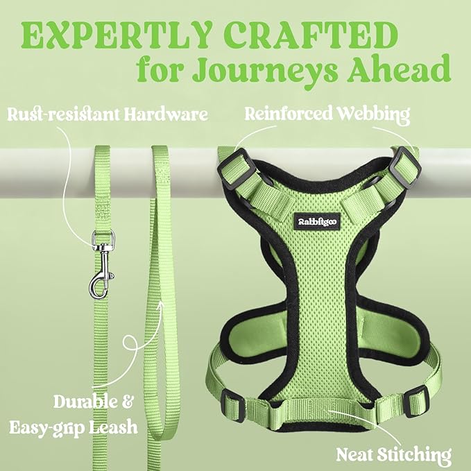 rabbitgoo Cat Harness and Leash Set, Escape Proof Vest Harness - Image 7