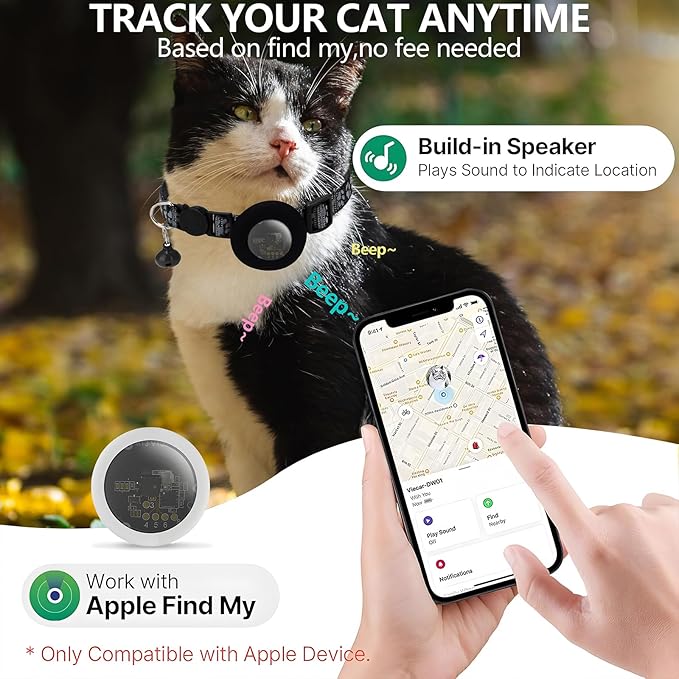 GPS Tracker for Cats, Mini GPS Pet Tracker - Image 5