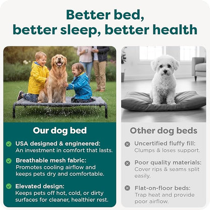 FurHaven Elevated Dog Bed, Cooling Raised Pet Cot - Image 6