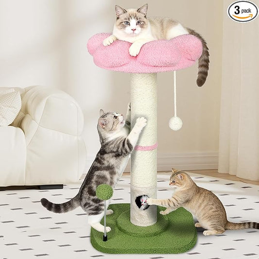 Tall Cat Scratching Post for Indoor Cats Adults, Cat Scratch Post by Yungaspy