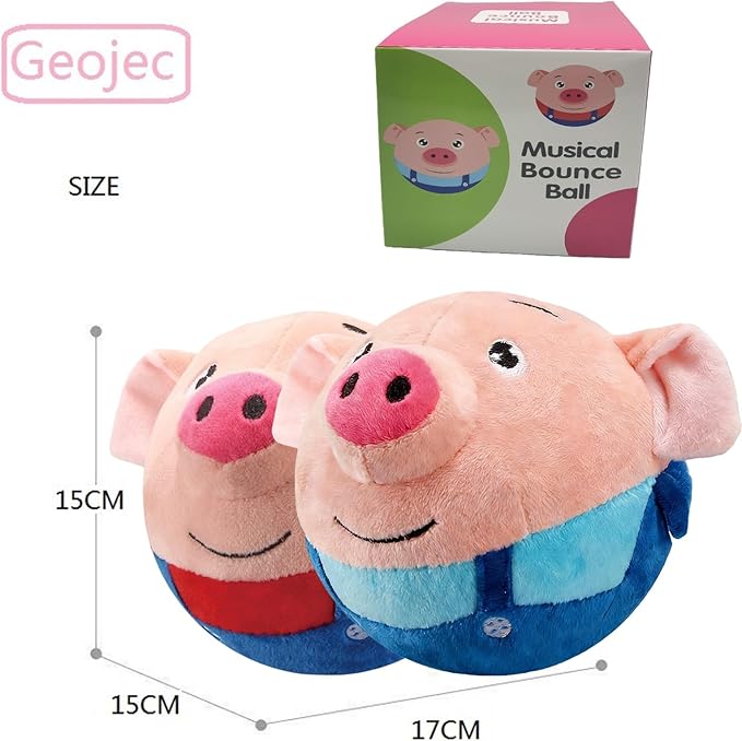 【2PCS】Interactive Dog Toys, Active Moving Pet Plush Toy - Image 9