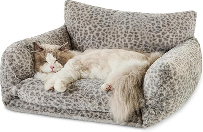 Hollypet Cat Bed Fluffy Plush Multifunctional Double-Layer Machine Washable by Hollypet