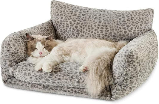 Hollypet Cat Bed Fluffy Plush Multifunctional Double-Layer Machine Washable by Hollypet