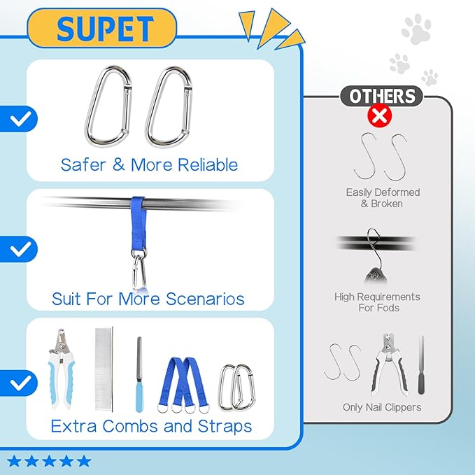 Supet Dog Grooming Hammock Harness - Image 4